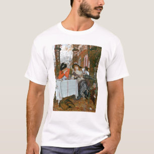 Camiseta James Jacques Joseph Tissot um almoço