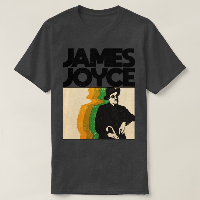 Camiseta James Joyce (Frente do Design)