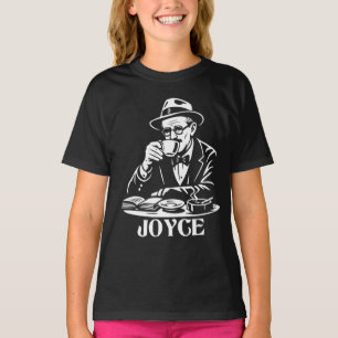 Camiseta James Joyce Café Retro Reader