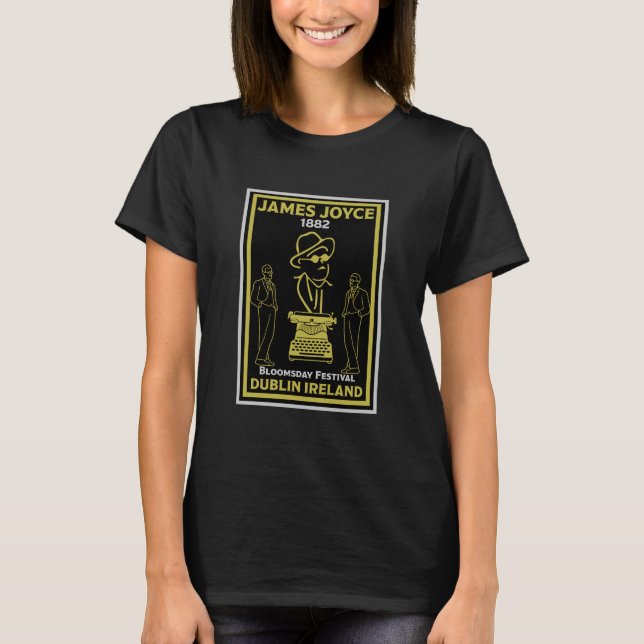 Camiseta James Joyce Dublin Irlanda (Frente)