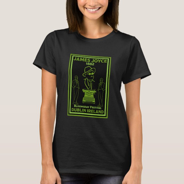 Camiseta James Joyce Dublin Irlanda (Frente)