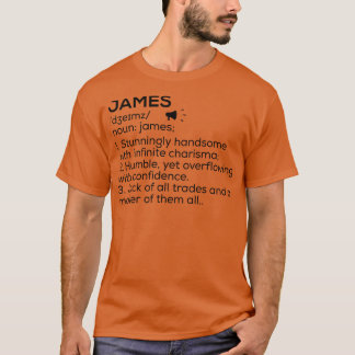 Camiseta James Name Definition James Significa James Name M