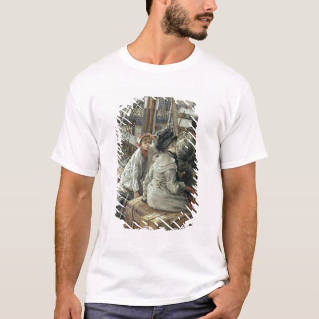 Camiseta James Tissot | pela água, c.1881-2 (Frente)