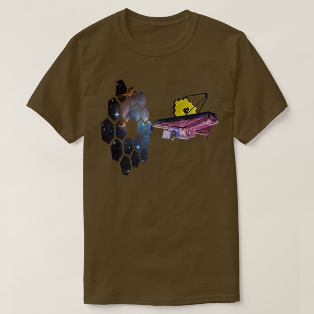 Camiseta James Webb Space elescope JWS (Frente do Design)