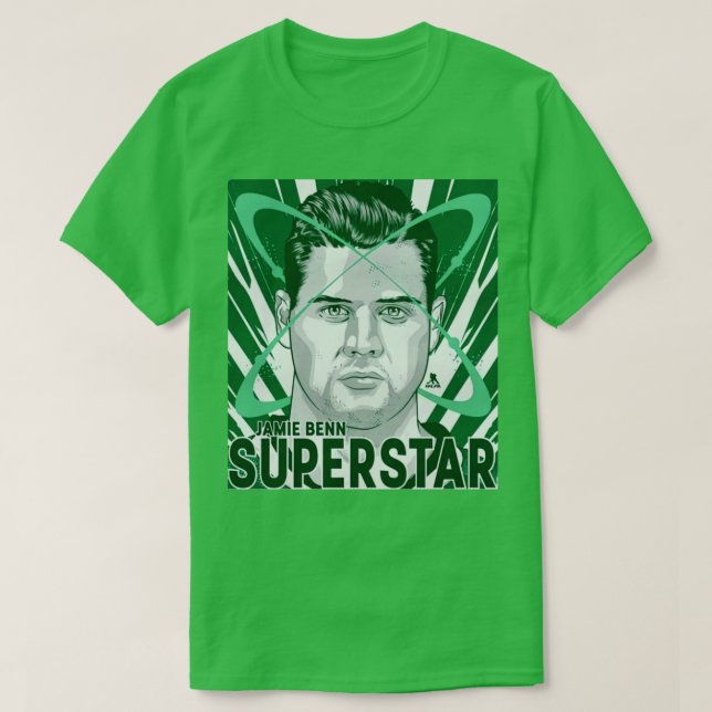 Camiseta Jamie Benn DallasTShirt (Frente do Design)