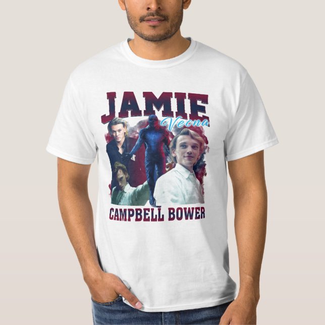 Camiseta Jamie Campbell Bower (Frente)