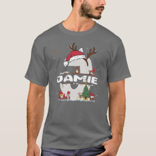 Camiseta Jamie Christmasw Jamie Nome para o Xmas engraçado