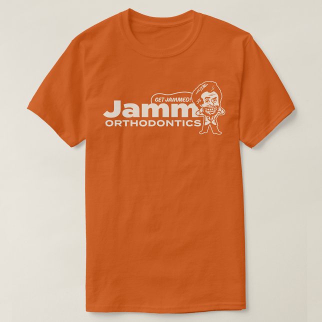 Camiseta Jammed em Jamm Orthodontics (Frente do Design)