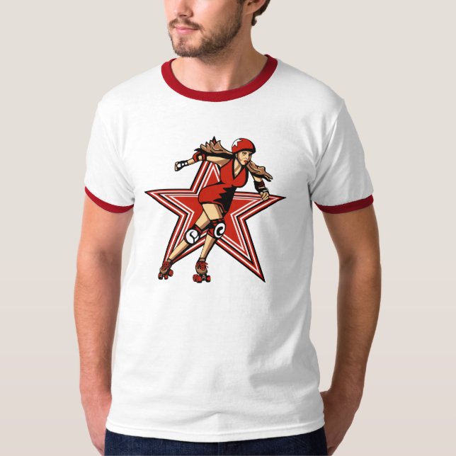 Camiseta Jammer de Rollergirl (Frente)