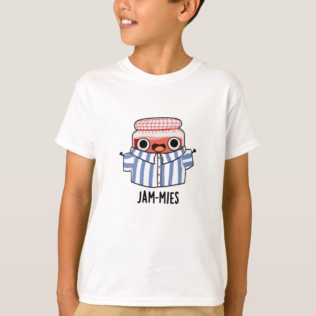 Camiseta Jammies Funny Pajama Jam Pun (Frente)