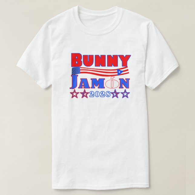 Camiseta jamon bunny 2028 (Frente do Design)