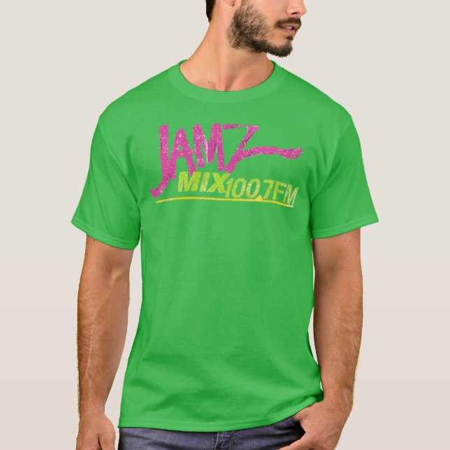 Camiseta Jamz Mix 100,7 FM (Frente)