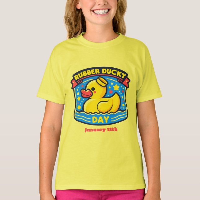 Camiseta Jan 13 - Rubber Ducky Day (Frente)