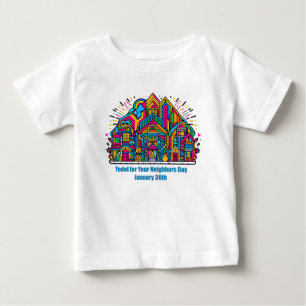 Camiseta Jan 30 - Yodel para o dia do seu vizinho