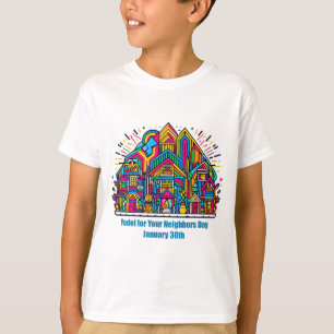 Camiseta Jan 30 - Yodel para o dia do seu vizinho