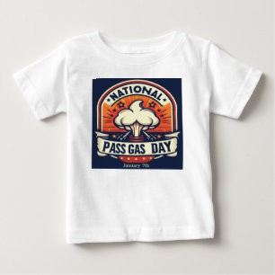 Camiseta Jan 7 - Dia Nacional do Gás de Passagem