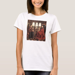 Camiseta Jan van Eyck - Madonna e chanceler Nicholas Rol