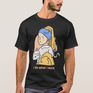 Camiseta Jan Vermeer A Rapariga Com O Brinco De Pérola