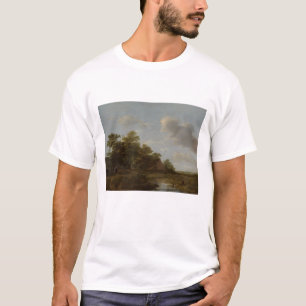 Camiseta Jan Vermeer van Haarlem, Paisagem com uma Fazenda