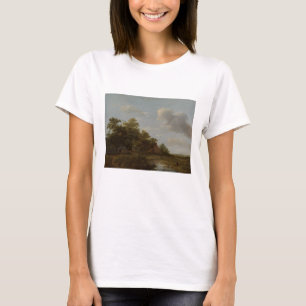 Camiseta Jan Vermeer van Haarlem, Paisagem com uma Fazenda