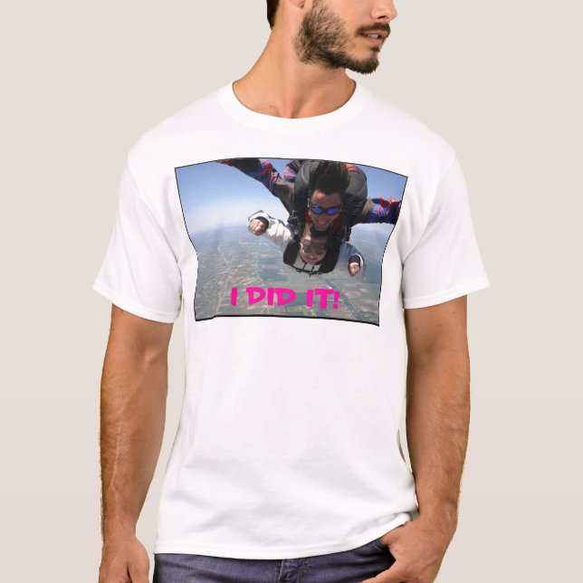 Camiseta Jana que skydiving EU FI-LO! 41 (Frente)