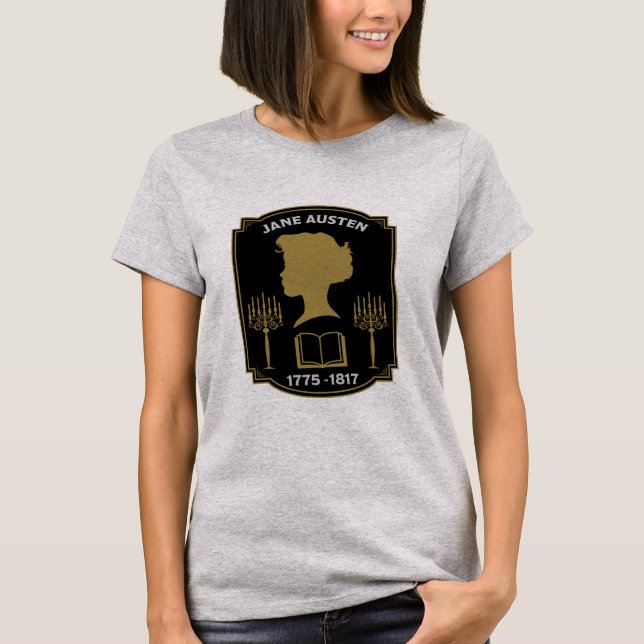 Camiseta Jane Austen English Novelist (Frente)