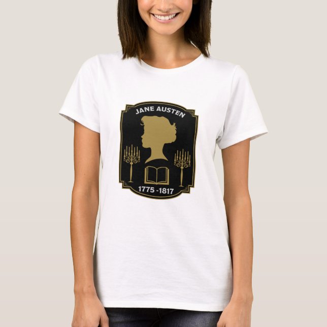 Camiseta Jane Austen English Novelist (Frente)