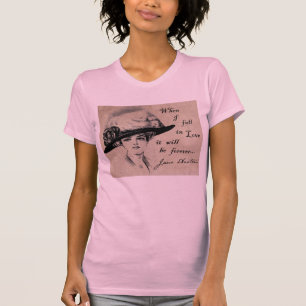 Camiseta Jane Austen: Para sempre