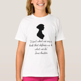 Camiseta Jane Austen quote