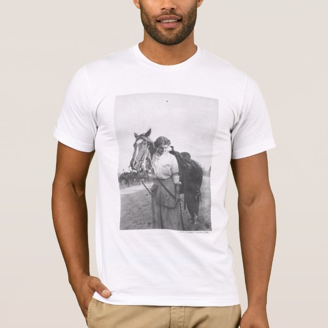Camiseta Jane Bernoudi e seu cavalo (Frente)