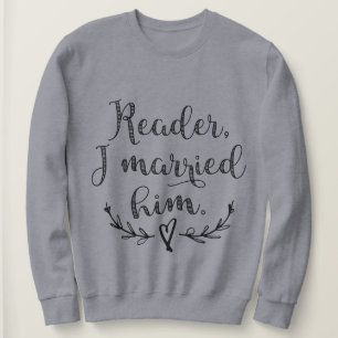 Camiseta Jane Eyre Reader Eu Me Casei Com Ele