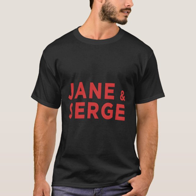 Camiseta Jane & Serge (Frente)