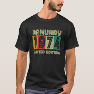 Camiseta Janeiro de 1974 Resultados Retrorbolsistas