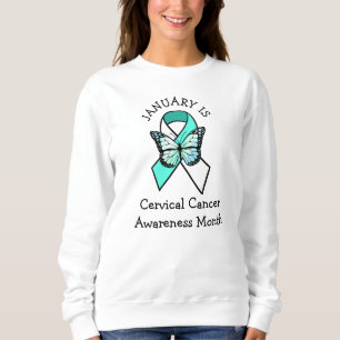 Camiseta Janeiro é o Mês da Consciência do Cancer Centra