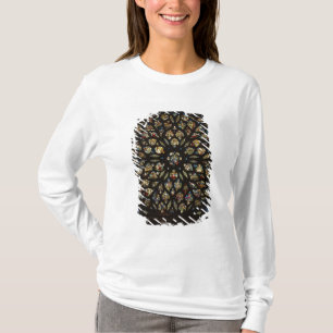 Camiseta Janela cor-de-rosa acima da porta ocidental, com