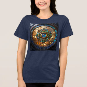 Camiseta Janela de Olho de Boi Rústica Terceiro Olho