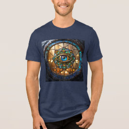 Camiseta Janela de Olho de Boi Rústica Terceiro Olho