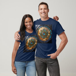 Camiseta Janela de Olho de Boi Rústica Terceiro Olho