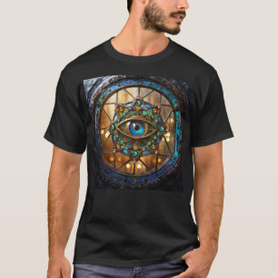 Camiseta Janela de Olho de Boi Rústica Terceiro Olho