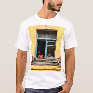 Camiseta Janela em Santo-Petersburgo