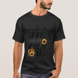 Camiseta Janelas Baixadas Música Country Aumentada Girassol