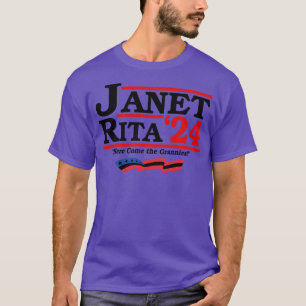 Camiseta Janet E Rita para 2024.