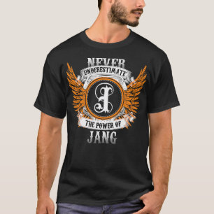 Camiseta Jang Name Shirt Nunca Subestima O Poder De J