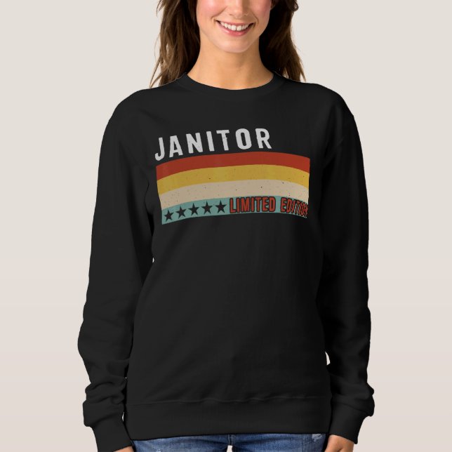 Camiseta Janitor Job Title Profession Worker Appreciation I (Frente)