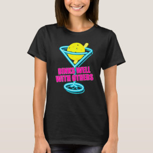 Camiseta Jantar Bem Com Outros Jogadores De Pickleball Mulh