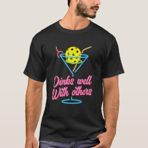 Camiseta Jantar Bem Com Outros Para Jogador De Pickleball