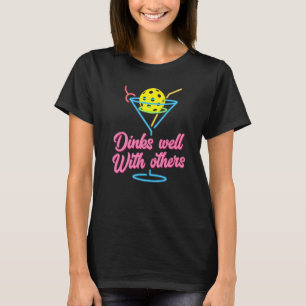 Camiseta Jantar Bem Com Outros Para Jogador De Pickleball
