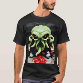 Camiseta Jantar com Cthulhu