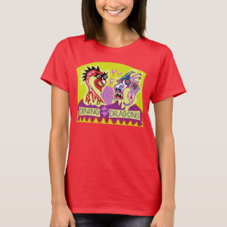 Camiseta Jantar com dragões