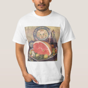Camiseta Jantar de presunto vintage com feijão verde e bata